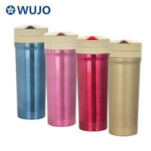Tea Infuser Sports Bike Stainless Steel 304 Hot Water Bottle Origin China Trademark WUJO Model NO. 8088 Sales Wholesale Product Name Thermos - Hunan Huihong Economic Trading Co., Ltd. - China