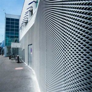 Aluminum Expanded Metal Mesh Decoration Curtain Walls - Anping Dongfu Wire Mesh Co., Ltd. - China