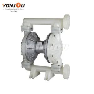 Qby Qbk PTFE Stainless Steel Aluminum Pneumatic Water Chemical Transfer Air Operated Drive Double Diaphragm Pump (Similar to Wilden Pump) - Zhejiang Yonjou Technology Co., Ltd. - China