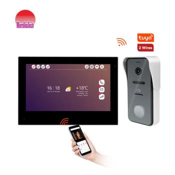 Video Intercom 2 Monitor Latest FHD Intercom Door Economic Video Door Phone 4 Wired Video Intercom - Zhuhai Morning Technology Co., Ltd. - China