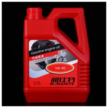 High Quality 5W 40 Gas Engine Oil Lubricating Oil with 4L 5L 18L 200L - Handan Runba Grease Co., Ltd. - China
