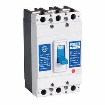 3 Poles Molded Case Circuit Breakers color grey usage commercial No. of Poles 3 Poles Case Type Moulded Case Breaking Capacity - A K Trading Co. - India