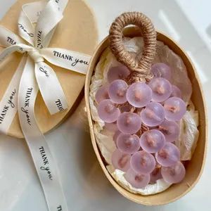 Festival Gift Crystal Transparent Grape Soap Cute Simulated Grape Cluster Holiday Promotion for Christmas Gifts Bar Soap - Honglida Technology Company Limited - China