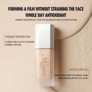 Matte Oil Control Lightweight Foundation Makeup Foundation Origin China Model NO. D08 Specification 50g HS Code 3304910090 - Reina Cosmetics (Guangzhou) Co., Ltd. - China