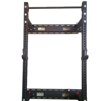 Professional Gym Fitness Equipment Power Training Wall Mounted Power Rack Includes Safety Spotter Arms - Qingdao Modun Industry & Trade Co., Ltd. - China