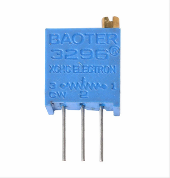 IMP Bourns 3296 Trimmer Potentiometer Brand IMP Color BLUE Resistance Range ALL Usage/Application Measurement and Test - Micrologic - India