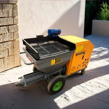 Cement Putty Gypsum Lime Plaster Paint Sprayer Electric Construction Concrete Shotcrete Wall Plastering Rendering Stucco Mortar Spraying Machine Price - Shandong China Coal Industrial & Mining Supplies Group Co., Ltd. - China