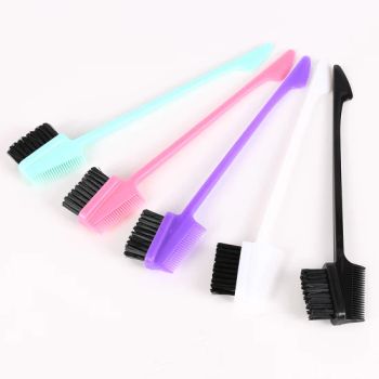 Edges Cleaning Comb Stylish Baby Hair Toothbrush Edge Control Hair Brush Plastic Lace Wig Edge Brushes - Xuchang Leyide Import And Export Trading Co., Ltd. - China