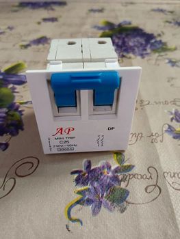 AP Mini MCB, 32 A Brand AP Pole 2 Pole Color White Product Type MCB Rated current 32 A Manufacturer Reference Ap Protection Type Overload And Short Circuit - Akshar Enterprises - India