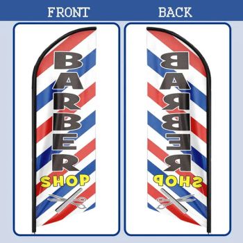 Advertising Exhibition Custom Outdoor Beach Flag Promotional Beach Flag Feather Flags and Beach Banners - Guangzhou Mangou Arts and Crafts Co., Ltd. - China