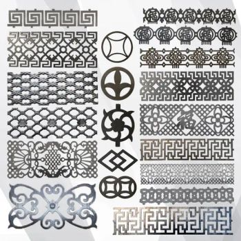 Ironwork Gate Decoration Accessories, Villa Gates, Courtyard Gates, Road Guardrails, Building Fences, Balcony Guardrails, Stair Railings. - Shanxi XinJinhui IronArt Co., Ltd. - China