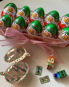 Colorful Kinder Joy Minecraft Chocolate Egg Featuring Exciting Toy High Quality Chocolate Snack Perfect Gift Idea - PLANETE COMMERCE - France
