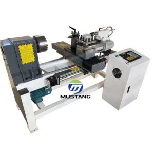 Chuck Wood Lathe Tools Mini Atc CNC Wood Turning Lathe Machine - Jinan Mustang Machinery Co., Ltd - China