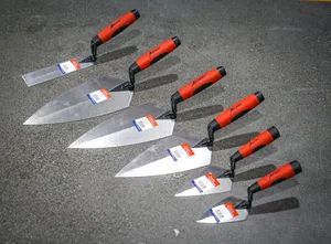 Professional Brick Trowel Plastic Handle Bricklayer Trowel Hand Plastering Bricklaying Trowel - Amf Tools Co., Ltd. - China