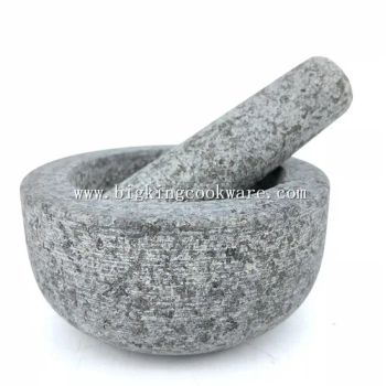 New Arrival Marble Stoneware Mortar and Pestle Trademark OEM Packing Carton Function Dinner Application Home Weight - Hebei Bigking Cookware Co., Ltd. - China