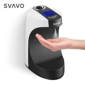 Washroom Wall Mounted Automatic Sensor Alcohol Spray Hand Sanitizer Liquid Soap Dispenser - Shenzhen Svavo Intelligent Technology Co., Ltd. - China