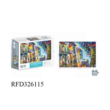 1000PCS Hard Paper Puzzle Famous Painting Toy 3+ Age EN71 15D MOQ100 - RUNFENDDA INDUSTRIAL CO., LIMITED - China