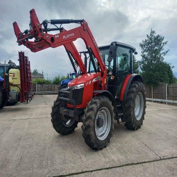 Massey Ferguson 5711 Tractor 4WD Wheel Tractor Farm Utility Tractor Enclosed Cab Agricultural Machine - Smart Agri GmbH - Germany