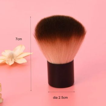 Kabuki Powder Blush Buffing Aluminium Handle Makeup Brush Hot Professional Beauty Care Cosmetic Brush - Ningbo Two Birds Industry Co., Ltd. - China