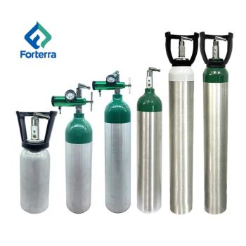 Oxygen Cylinder Manufacturer Direct Sale High Pressure Seamless Aluminum 5L 10L 20L Oxygen Tanks Medical - Qingdao Forterra Gas Co., Ltd - China
