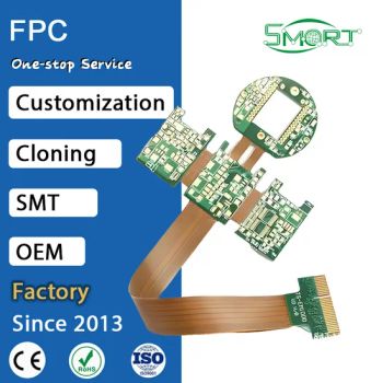 Smart Electronics Double-Sided Prototype Rigid-Flex PCB Circuit Boards Fabrication Boards Provide SMT Electronic Components - Shenzhen Smart Electronics Co., Ltd - China