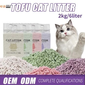 Tofu Cat Litter - Superior Absorbency & Deodorant MOQ 1 Ton Packaging Bag Origin Zhongguo Application Cat Logo Custom - Linyi Wobel Pet Supply Co., Ltd. - China