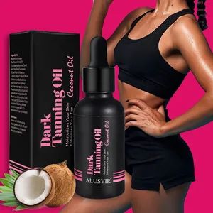 Natural Organic Moisturizing Skin Dark Self-Tanning Oil with DHA and Coconut - Guangzhou Chingo Cosmetic Co., Ltd. - China