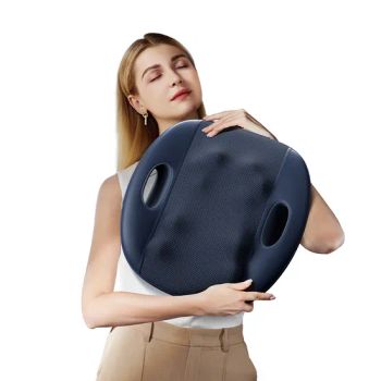 Joians 2024 12 Heated Rollers Kneading Massage Pillow Back Rest Care Cushions with Heat Therapy - Fuan Huixin Technology Co., Ltd. - China