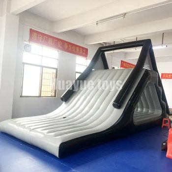 Water Toys Water Park Inflatable Triangle Slides Condition New Age >18 Years Origin Guangdong Trademark Huayue Color Solid Color - Guangzhou Huayue Inflatable Products Co., Ltd. - China