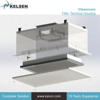 Pharmaceutical Cleanroom HEPA Filter Unit Diffuser Various Trademark KELSEN DOP Test Available Usage Dust Removal Control Mode - SUZHOU KELSEN AIR FILTRATION SYSTEM CO., LTD. - China