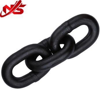 G80 Alloy Short Link Chain Ungalvanized for Marine Black Iron / Alloy / Carbon Steel - Nantong Sanjayro Import & Export Co., Ltd. - China