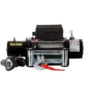 20000lbs Portable Wire Rope Mini Cable Pulling 12V Auto Winch - Miluo Frank Technology Co.,Ltd. - China