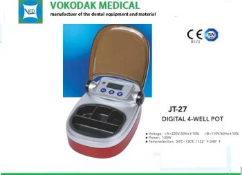 Dental 4-Well Pot for Melting Equipment Analog Digital Wax Heater - Foshan Vokodak Medical Equipment Co., Ltd. - China