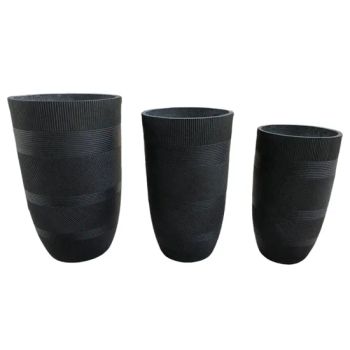 Outdoor Large Fiberglass Plant Pots for Garden Decoration MOQ 120PCS Function Decor Color Customized HS Code 39264000 Style - Xiamen Willken Arts & Crafts Co., Ltd. - China
