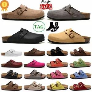 Designer Clogs Men Sandals Casual Shoes Men Women Slippers Cork Flat Leather Cotton Slippers Buckle Strap Microfiber Clog Mules Indoor Shoes Women's Sandals - Qianshan Shengshi Xianghe E-commerce Co., Ltd. - China