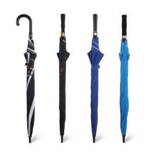 AI-MICH Custom Logo Large Automatic Wholesale Windproof Protection Double Layer Branded Golf Umbrellas - Shenzhen Ai-Mich Science And Technology Limited - China