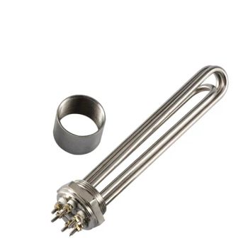380V 3 Phase 4.5kw Electric Immersion Tube Heater Element Tubular Water Heater Resistors - Taizhou Best Electric Equipment Co., Ltd. - China