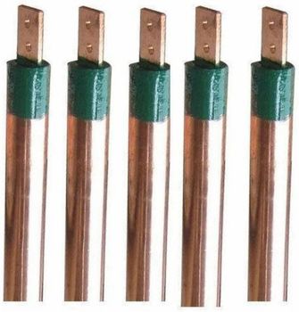Hot Rolled Pure Copper Earthing Electrode Brand GTP Material Copper I Deal In New Only Technique Hot Rolled Length Of Rod 3 - Gujarat Techno Projects - India