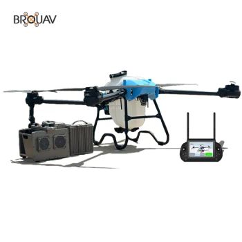 Factory Price 55L Fumigation Agricultural Spraying Drone with 80L Solid Material Spreader - Qingdao Zhongfei Intelligent Technology Co., Ltd. - China
