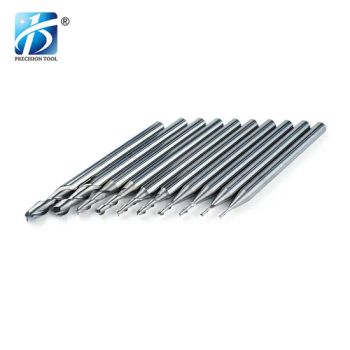 Baoke Durable Carbide End Mills Spiral Router Bits Finish Machining Dlc Coating Cutting Tool 3 Flute for Aluminum CNC - Changzhou Baoke Precision Tools Co., Ltd - China