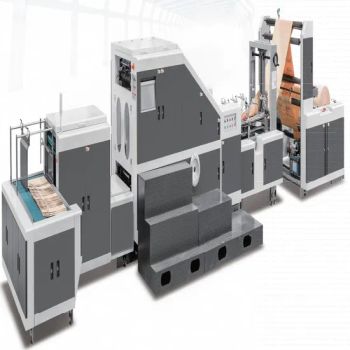 Efficient Automatic Square Bottom Kraft Paper Bag Making Machine - Taiyuan Machinery Euqipment(Dongguan) Co., Ltd - China