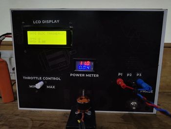 Analog Digital Bldc Motor Trainer Kit Type Analog Esc Brand 40a Esc Power Supply 12V DC Display Type Digital Usage/Application - Space And Tech Engineering LLP - India
