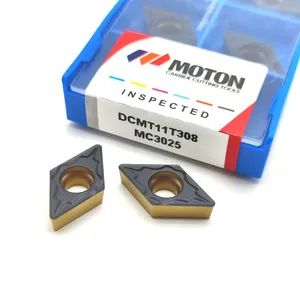 Dcmt Dcmt070204 Dcmt070208 Dcmt11t304 Dcmt11t308 CNC Carbide Turning Boring Inserts for Steel Stainless Steel Cast Iron - Hunan Moton Tools Co., Ltd. - China