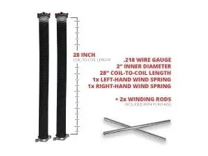 Top Sale Adjustable Compressed Spiral Coil Remote Control Garage Door Torsion Springs - Tianjin Bestar Technology Co., Ltd. - China