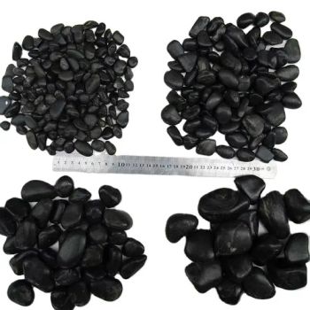 Uniform Size Black White Pebbles for Decorative Ground Cover Bulk Pricing - Lingshou Chuangwei Mineral Products Processing Factory - China