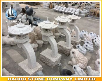 Asian Garden Lanterns Wholesale Natural Stone Size Small Style Asian Type Lantern Material Stone Model NO. HBGS120 Origin Fujian, - Fujian Huian Haobo Stone Company Limited - China