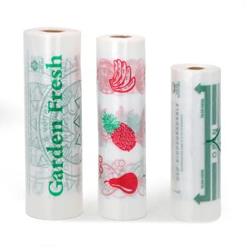 Biodegradable HDPE Plastic Bags HDPE LDPE Compostable Food Packing Shopping Flat Fruit Bags - QINGDAO WANDA FORTIS CO., LTD. - China
