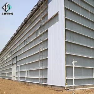 Steel Bar Storage Warehouse Shop Build Light Gauge Steel Structure Prefab Warehouse with Garage - Qingdao Showhoo Steel Structure Co., Ltd. - China