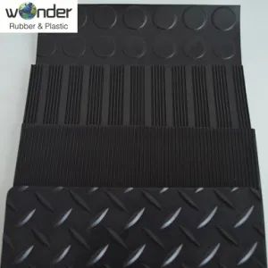 Indoor Outdoor Vinyl PVC Coin Flooring Origin He Bei Trademark Wonder Thickness 3mm-8mm Width 500mm-2000mm HS Code - Wonder Rubber & Plastic Co., Ltd. - China