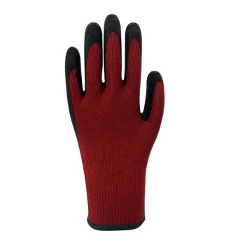Cotton Thread Hanging Rubber Coated Gloves DIP Rubber Thread Crepe Gloves Xingda Hanbang Thread Crepe Hanging Rubber Working Gloves - Linyi Golden Dragon Source Safety Technology Co., Ltd. - China